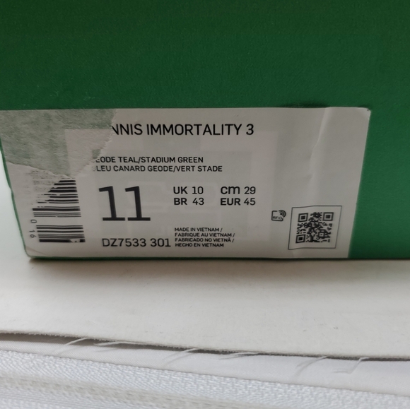 Giannini Immortality 3 Teal/Gr BSKTBLL Sneaker Men Sz 11 (33CLMN014) - Picture 12 of 12